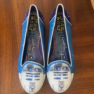 Star Wars R2D2 Irregular Choice flats.